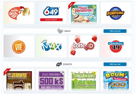 lotto quebec app|Application mobile .